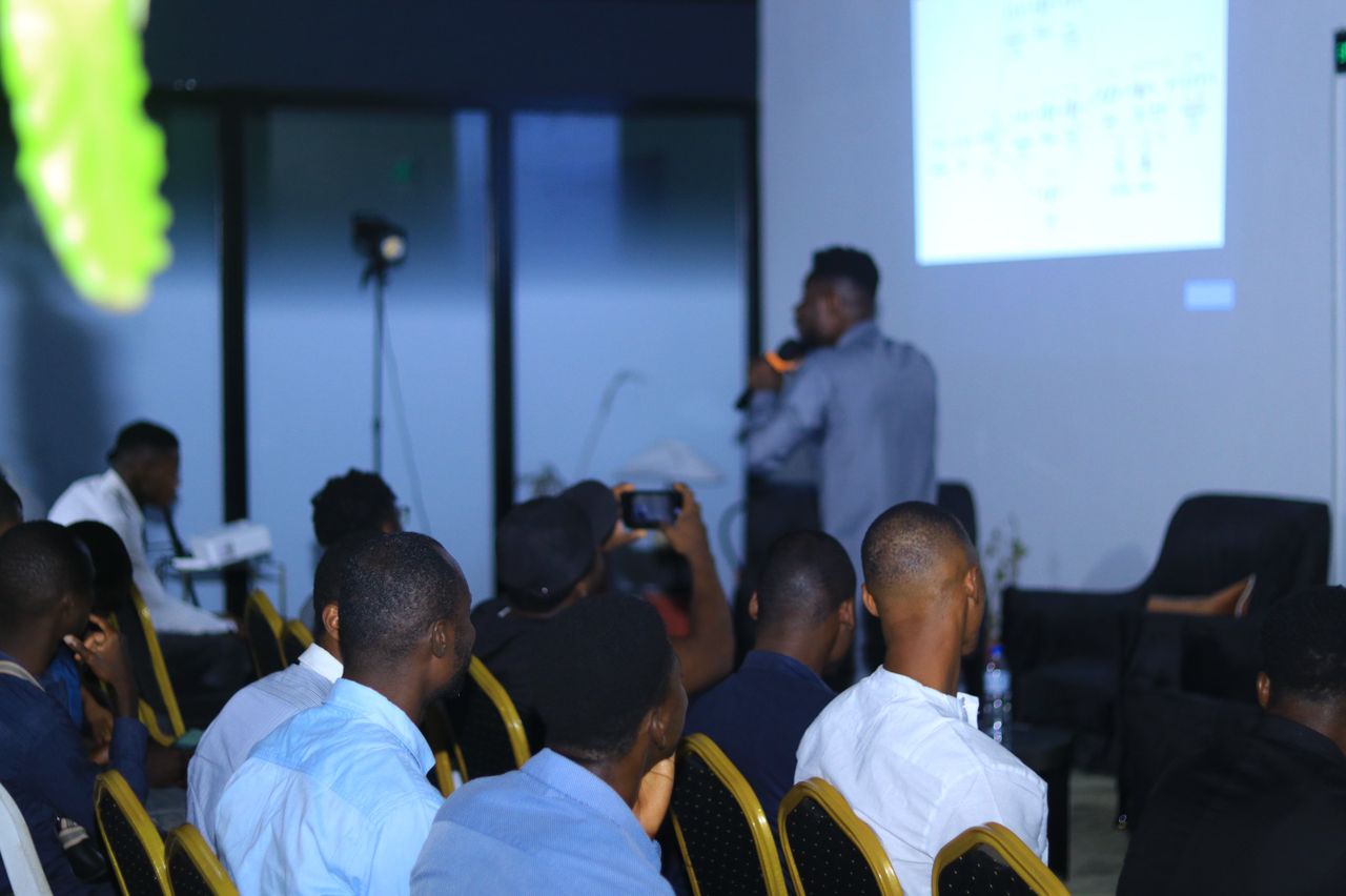 Auditoire d'entrepreneurs
